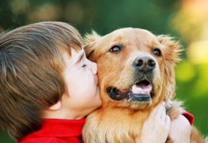 Отношения собаки с ребенком