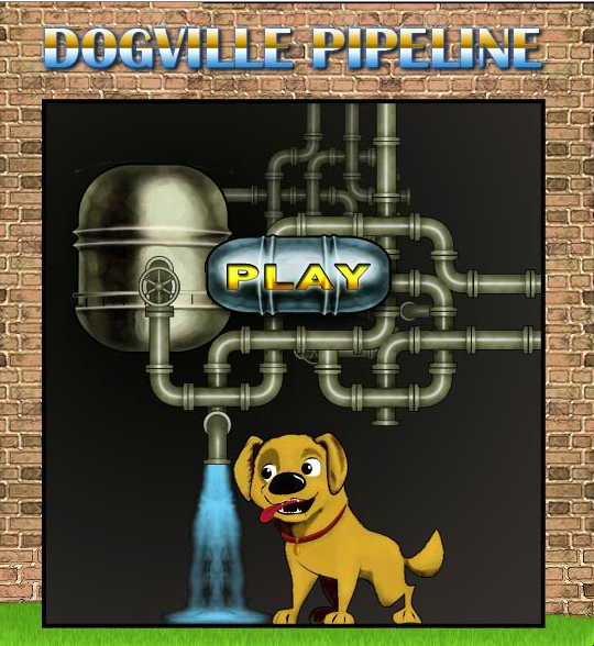 Еще один представитель списка "Игры про собак" - "Водопровод Догвилль"