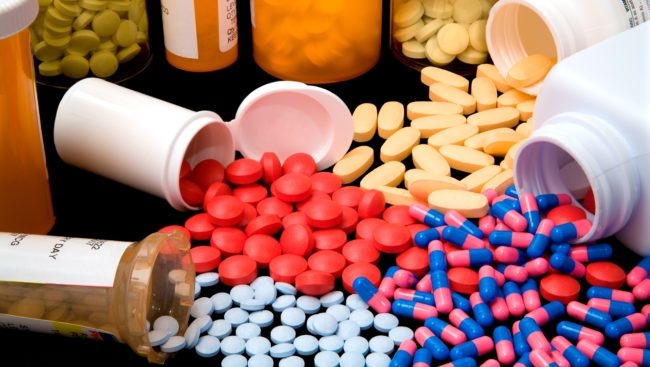 Разноцветные антибиотики