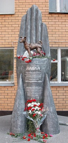 Памятник собаке Звездочке в Ижевске