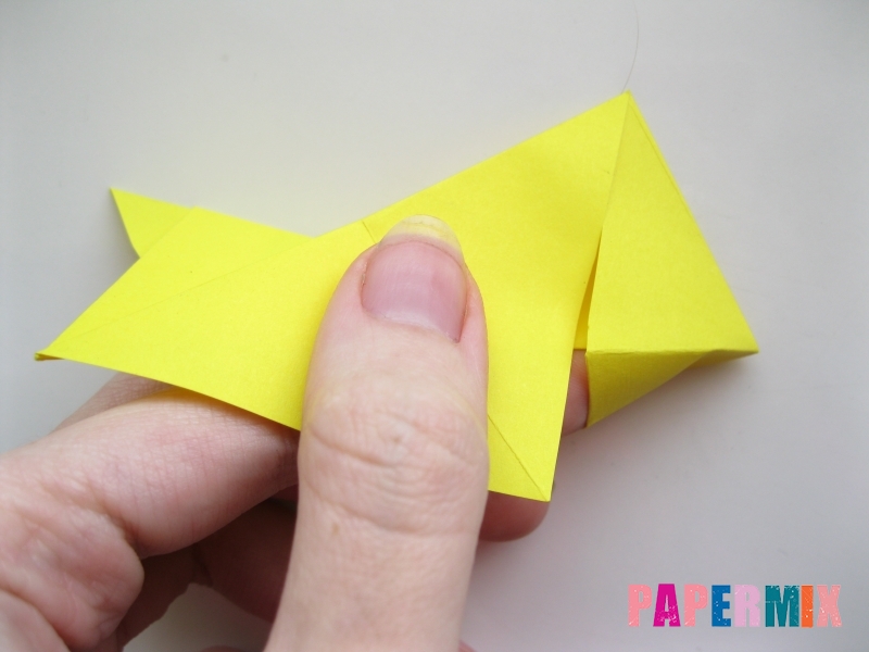 Как сделать собаку из бумаги пошаговая инструкция - шаг 11