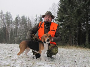 Охота с эстонской гончей