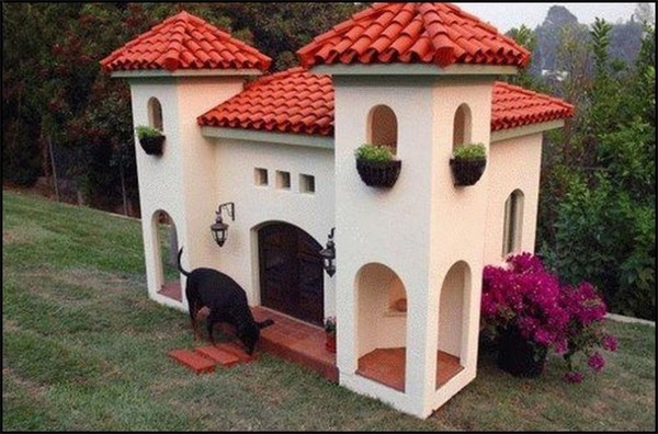 красивые будки для собак фото