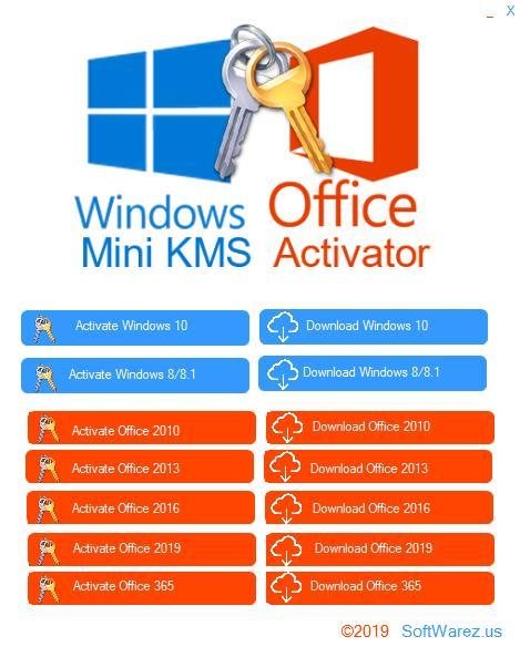 Windows and Office Mini KMS Activator 1.0
