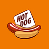 Логотип хот-дог | Векторный клипарт