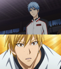 Kuroko calls out to Kise