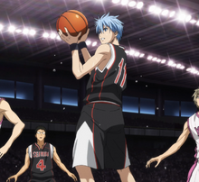 Kuroko's shooting form