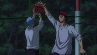 Kagami vs Kuroko anime