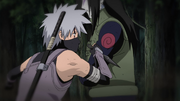 Kakashi being afraid of Orochimaru